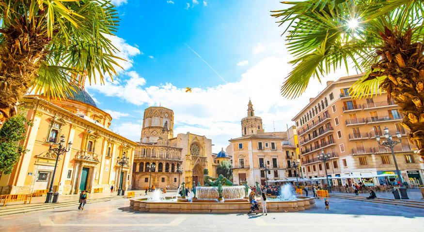 Plaza del Ayuntamiento de Valencia